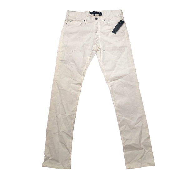 Marc by Marc Jacobs Canvas White New Uniform Fit Straight Leg Jeans 30x34 - Picture 3 of 16